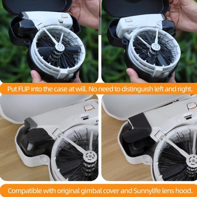 For DJI Flip Sunnylife FP-SN953 Storage Box Shockproof Crossbody Bag(Black) - Other by Sunnylife | Online Shopping UK | buy2fix