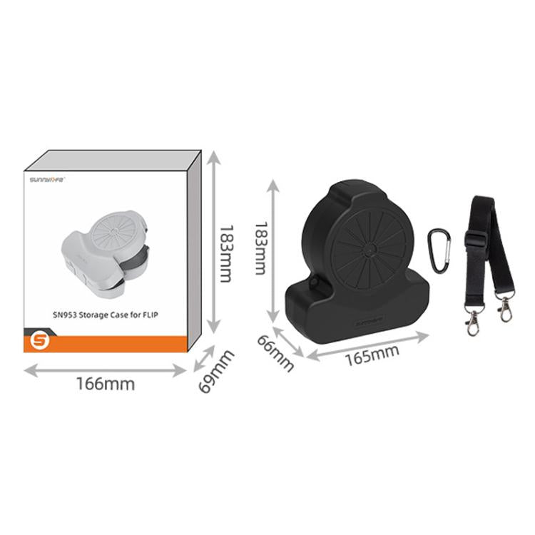 For DJI Flip Sunnylife FP-SN953 Storage Box Shockproof Crossbody Bag(Black) - Other by Sunnylife | Online Shopping UK | buy2fix