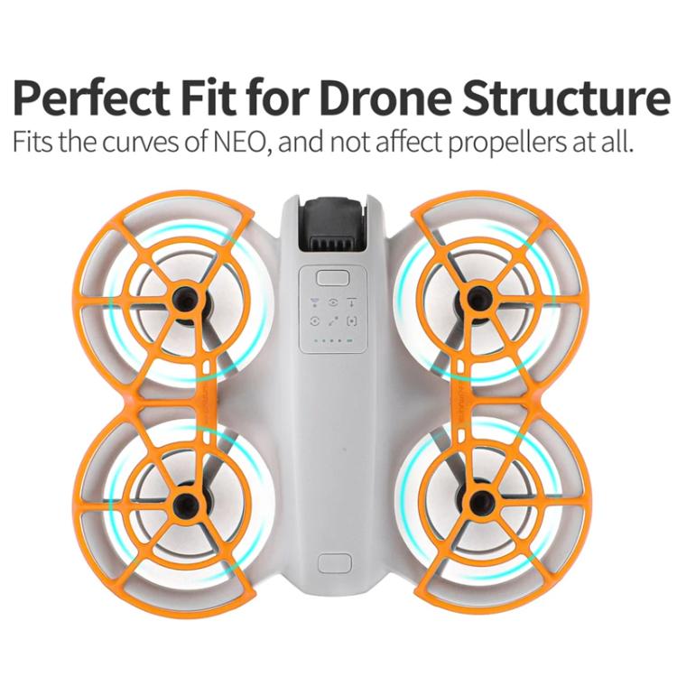 For DJI NEO Sunnylife NE-KC863 Paddle Blade Protective Cover Anti-Collision Ring(Gray) - DIY Propeller by Sunnylife | Online Shopping UK | buy2fix