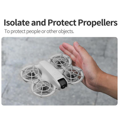 For DJI NEO Sunnylife NE-KC863 Paddle Blade Protective Cover Anti-Collision Ring(Gray) - DIY Propeller by Sunnylife | Online Shopping UK | buy2fix