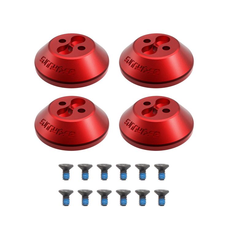 For DJI Avata 2 Sunnylife AT2-MD787 Motor Anti-dust Cover Aluminum Alloy Motor Protection Cover(Red) - Other by Sunnylife | Online Shopping UK | buy2fix