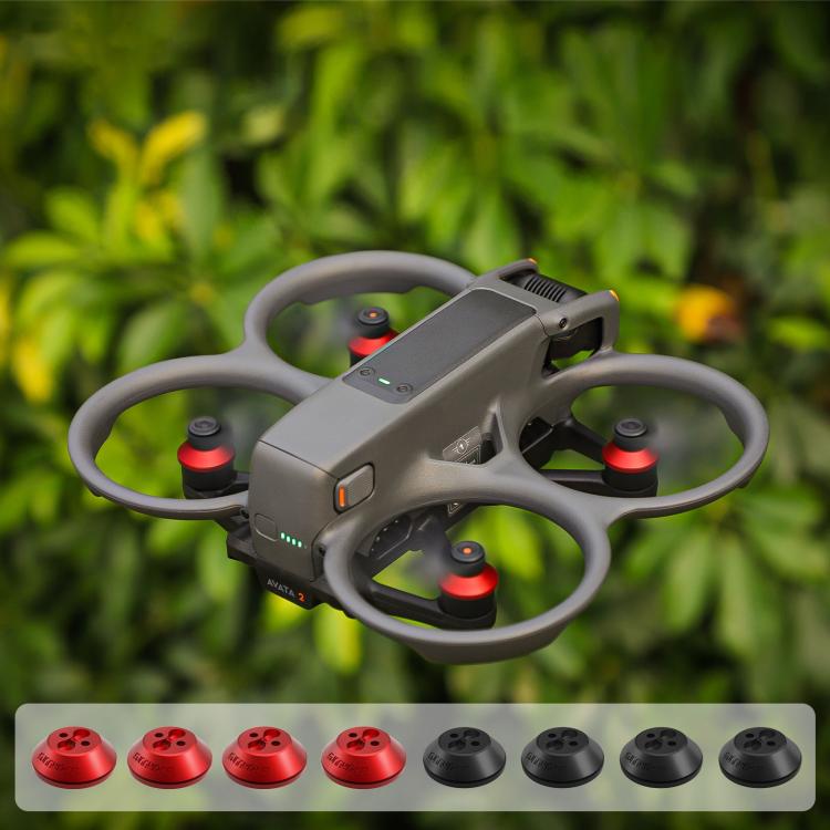 For DJI Avata 2 Sunnylife AT2-MD787 Motor Anti-dust Cover Aluminum Alloy Motor Protection Cover(Red) - Other by Sunnylife | Online Shopping UK | buy2fix