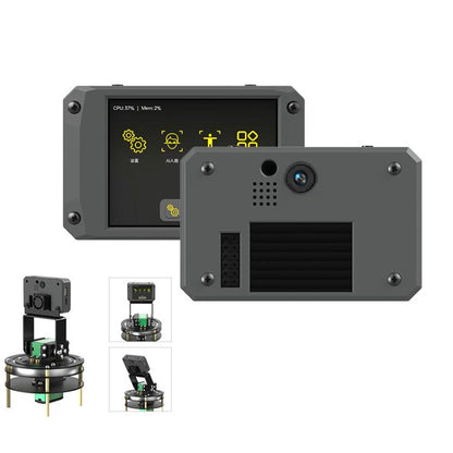 Yahboom K230 Vision Module With 2.4-Inch HD Touch Screen 32G TF Card With 2DOF Electric PTZ - Components Kits by Yahboom | Online Shopping UK | buy2fix