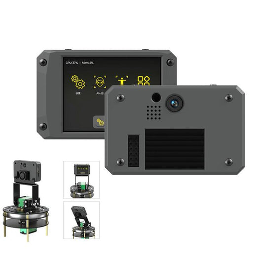 Yahboom K230 Vision Module With 2.4-Inch HD Touch Screen 32G TF Card With 2DOF Electric PTZ - Components Kits by Yahboom | Online Shopping UK | buy2fix