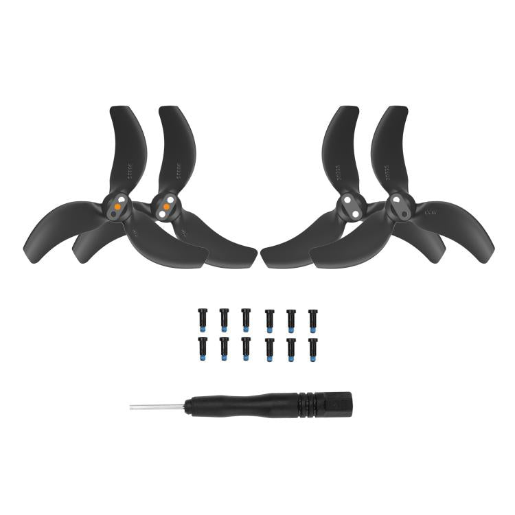 For DJI Avata 2 Sunnylife 3032S 2pairs Propellers(Black) - DIY Propeller by Sunnylife | Online Shopping UK | buy2fix
