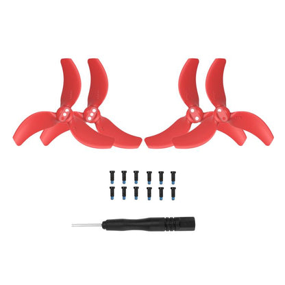 For DJI Avata 2 Sunnylife 3032S 2pairs Propellers(Red) - DIY Propeller by Sunnylife | Online Shopping UK | buy2fix
