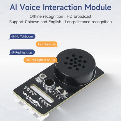 Yahboom Intelligent Voice Interaction Module Supports Custom Command Words CI1302 Chip - Sensor Module by Yahboom | Online Shopping UK | buy2fix