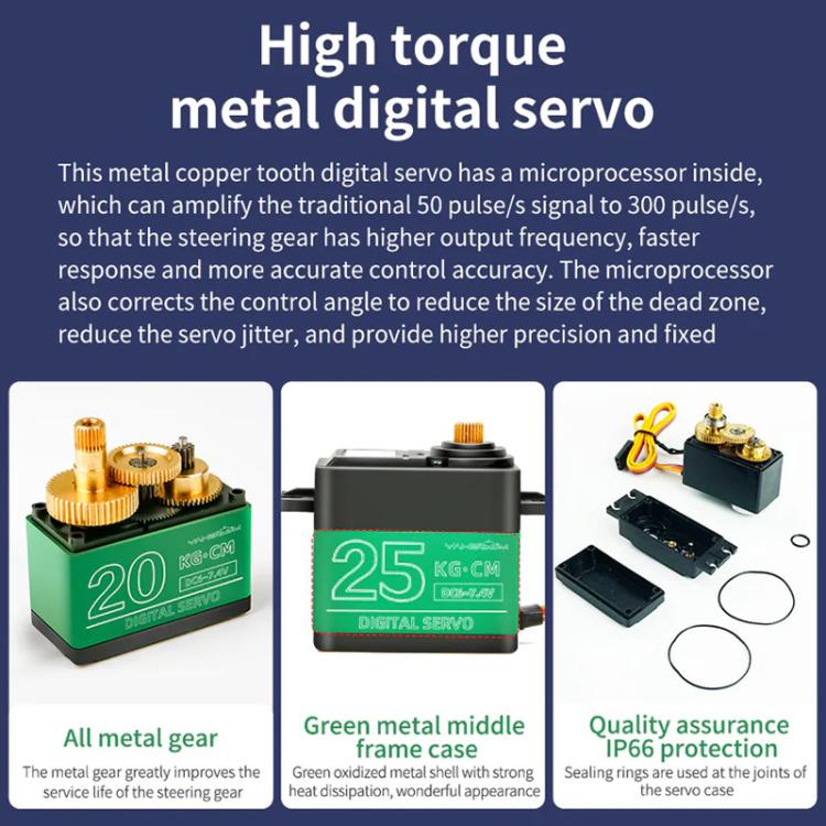 Yahboom 1DOF With Servo Electric Platform For Robot Car Green - Robotics Accessories by Yahboom | Online Shopping UK | buy2fix