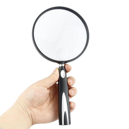 110mm 2/4X Handheld Magnifying Glass HD Reading Acrylic Lens Magnifying Glass - Hand Held Style by buy2fix | Online Shopping UK | buy2fix