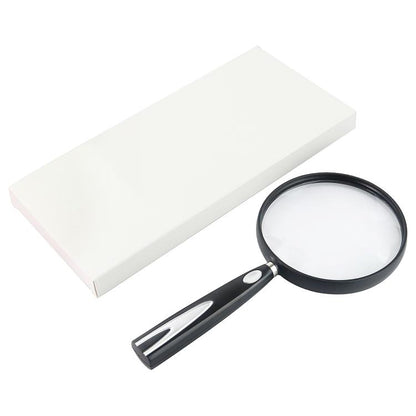 110mm 2/4X Handheld Magnifying Glass HD Reading Acrylic Lens Magnifying Glass - Hand Held Style by buy2fix | Online Shopping UK | buy2fix