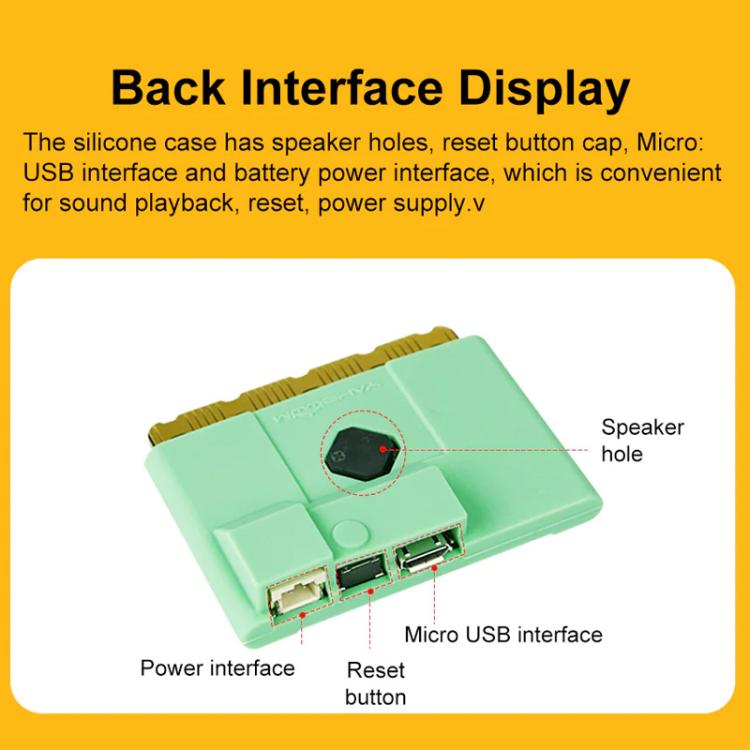 Yahboom For Micro:bit V1.5/ V2 Board Silicone Case Protective Shell(Yellow) - Other Accessories by Yahboom | Online Shopping UK | buy2fix