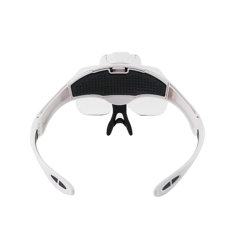 9892TSC1 USB Charging LED Light Touch Switch Mechanical Repair Head Mounted Magnifier - Glasses Style by buy2fix | Online Shopping UK | buy2fix