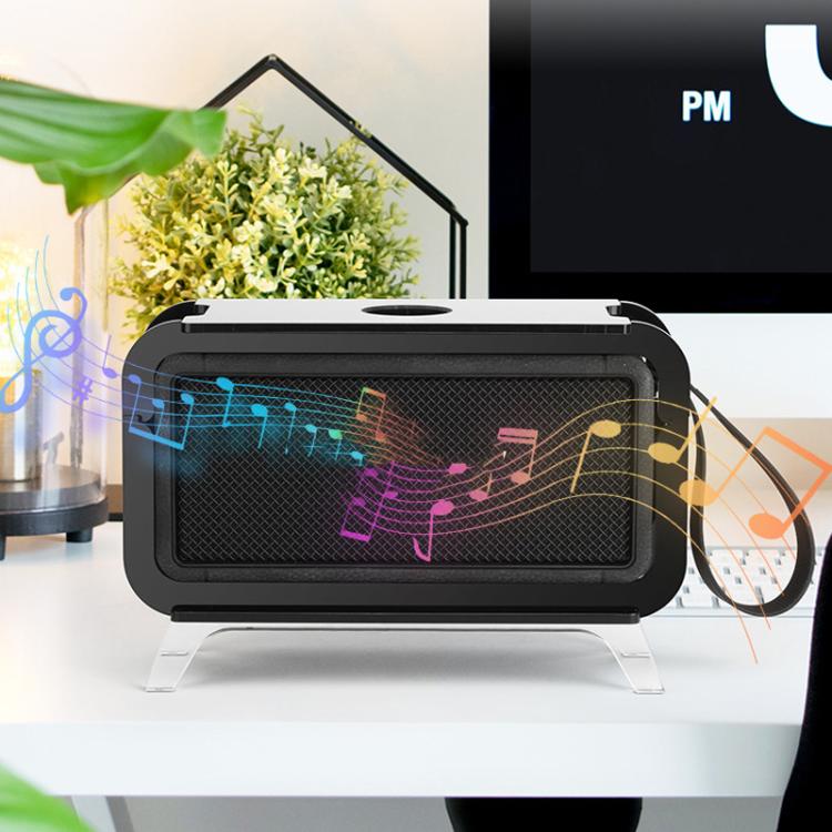 For Marshall Middleton Speaker Stand Acrylic Retro TV Cabinet Design Desktop Organizer Display Shelf(Transparent) - Speaker Bracket by buy2fix | Online Shopping UK | buy2fix