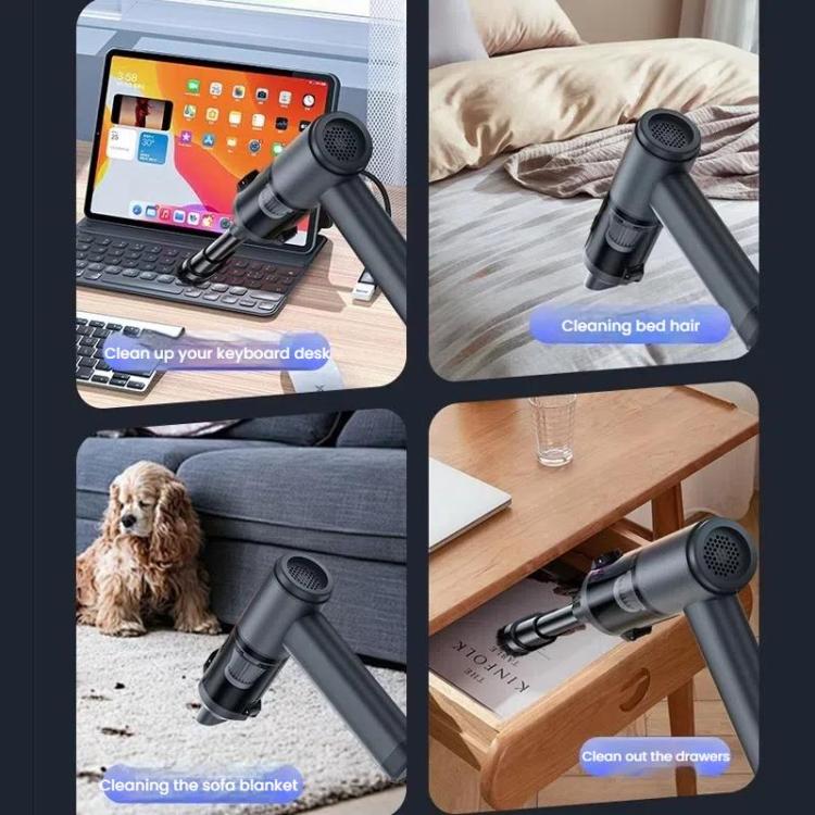 SUITU ST-6661 Plus Metal Shell Brushless Handheld Car Vacuum Cleaner(Gold) - Vacuum Cleaner by SUITU | Online Shopping UK | buy2fix