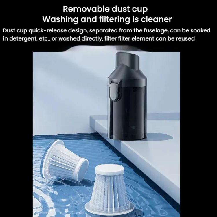 SUITU ST-6661 Plus Metal Shell Brushless Handheld Car Vacuum Cleaner(Gold) - Vacuum Cleaner by SUITU | Online Shopping UK | buy2fix