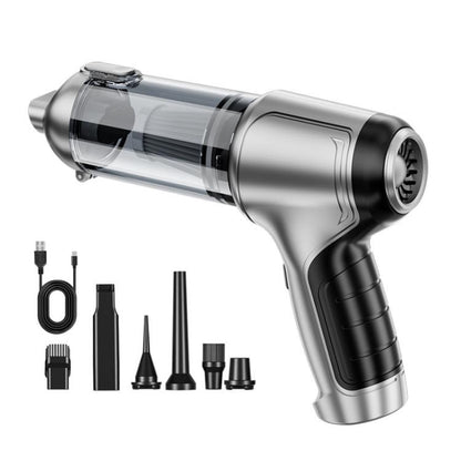 SUITU ST-6694 Pro Handheld Wireless Car Vacuum Cleaner Brushless High Suction Power(Silver Gray) - Vacuum Cleaner by SUITU | Online Shopping UK | buy2fix