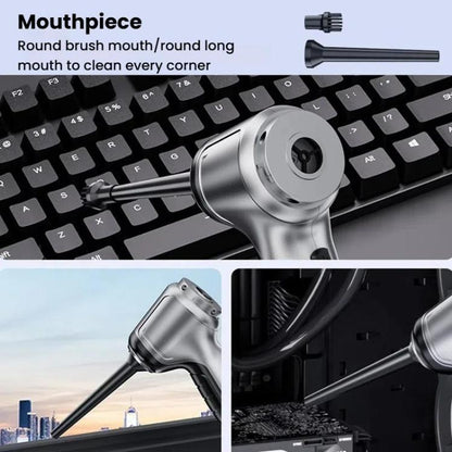 SUITU ST-6694 Pro Handheld Wireless Car Vacuum Cleaner Brushless High Suction Power(Silver Gray) - Vacuum Cleaner by SUITU | Online Shopping UK | buy2fix