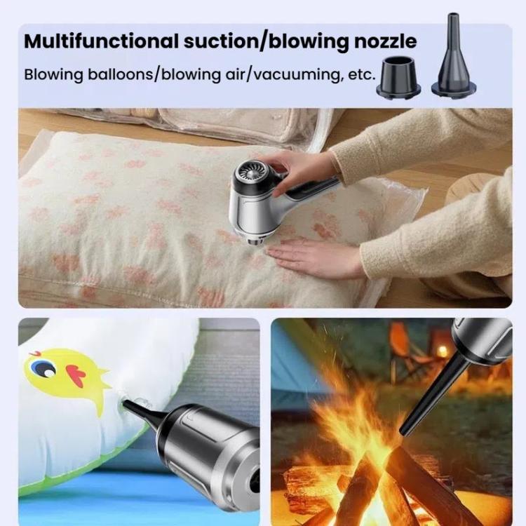 SUITU ST-6694 Pro Handheld Wireless Car Vacuum Cleaner Brushless High Suction Power(Silver Gray) - Vacuum Cleaner by SUITU | Online Shopping UK | buy2fix