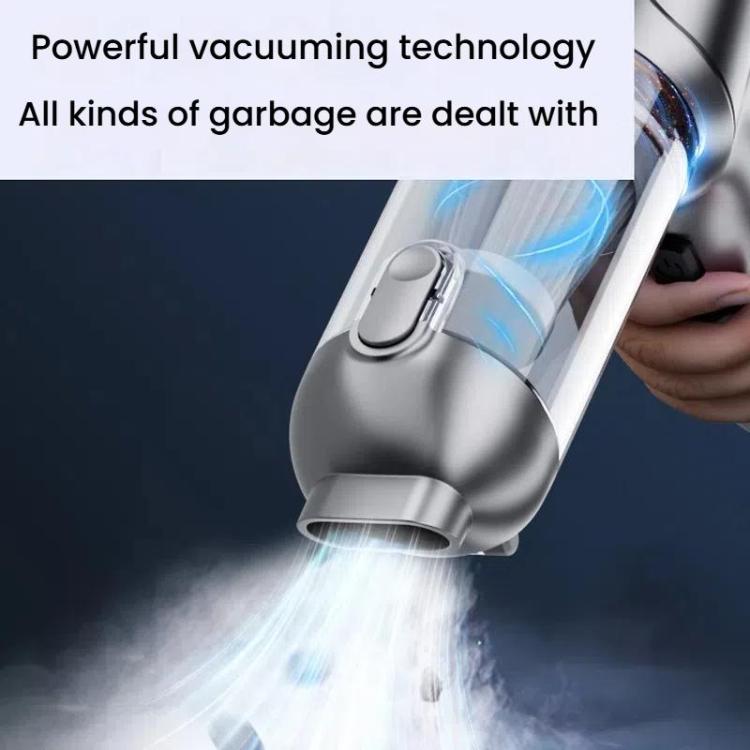 SUITU ST-6694 Pro Handheld Wireless Car Vacuum Cleaner Brushless High Suction Power(Silver Gray) - Vacuum Cleaner by SUITU | Online Shopping UK | buy2fix