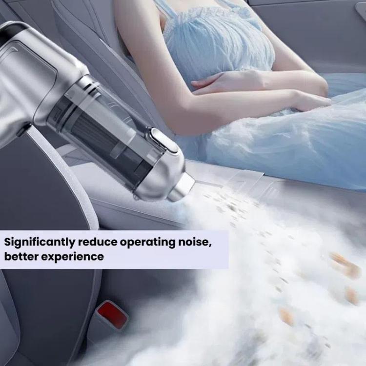 SUITU ST-6694 Pro Handheld Wireless Car Vacuum Cleaner Brushless High Suction Power(Silver Gray) - Vacuum Cleaner by SUITU | Online Shopping UK | buy2fix