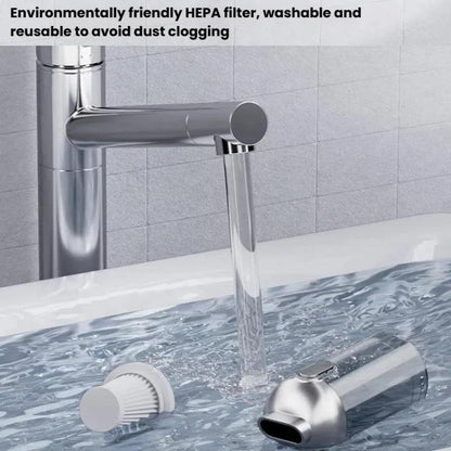 SUITU ST-6694 Pro Handheld Wireless Car Vacuum Cleaner Brushless High Suction Power(Silver Gray) - Vacuum Cleaner by SUITU | Online Shopping UK | buy2fix