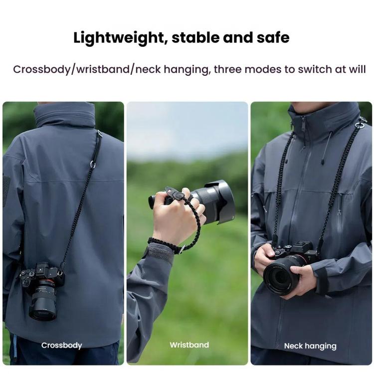 Cwatcun D178 Universal Camera Strap Hand-woven Comfortable Pressure-reducing Portable SLR Camera Strap - Camera Strap by Cwatcun | Online Shopping UK | buy2fix
