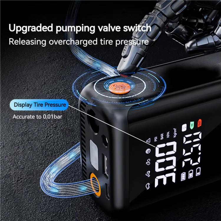 SUITU ST-9648C With Cigarette Lighter Portable Wireless Digital Display Car Automatic Air Pump - Inflatable Pump by SUITU | Online Shopping UK | buy2fix
