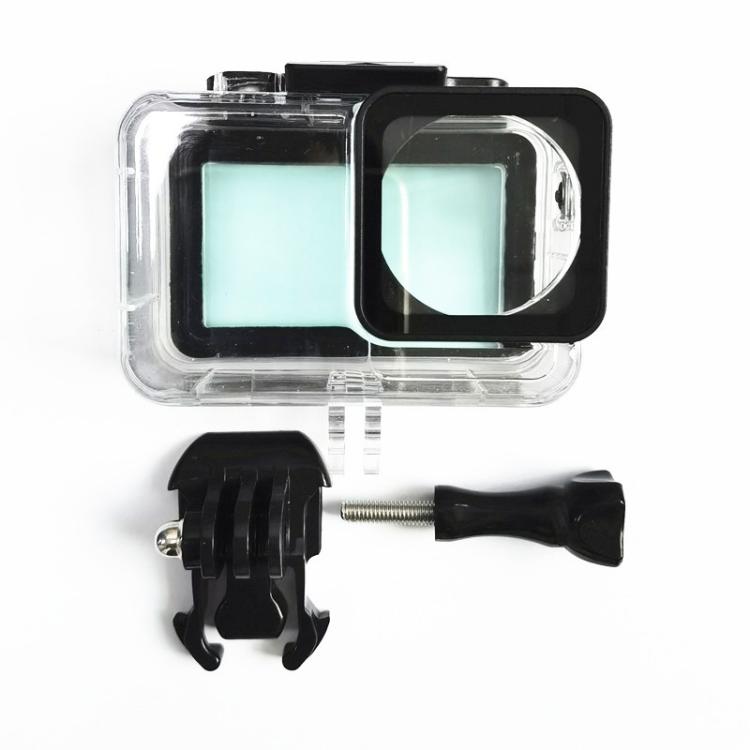 For DJI Osmo Action 3/4/5 Waterproof Case 5m Underwater Touchscreen Dive Housin(Transparent) - Case & Bags by buy2fix | Online Shopping UK | buy2fix