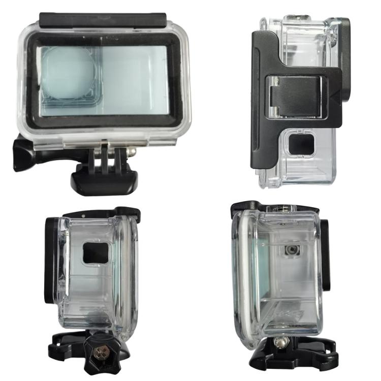 For DJI Osmo Action 3/4/5 Waterproof Case 5m Underwater Touchscreen Dive Housin(Transparent) - Case & Bags by buy2fix | Online Shopping UK | buy2fix