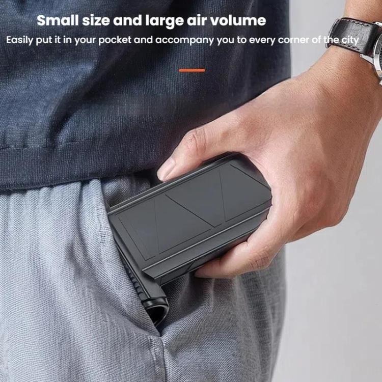 SUITU ST-8113 Outdoor Turbine Fan Home Lithium-ion Dust Blower Handheld Hair Dryer, Style: Blower Gray - Electric Fans by SUITU | Online Shopping UK | buy2fix