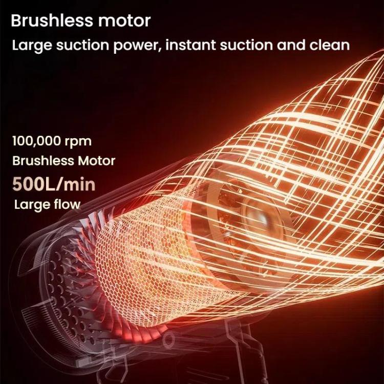 SUITU ST-6686Pro Car Vacuum Cleaner Turbine Fan High Power Strong Blower Dust Remover(Black Silver) - Vacuum Cleaner by SUITU | Online Shopping UK | buy2fix