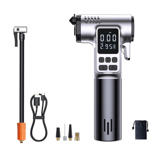 SUITU ST-5529 Car Air Pump With Window Breaker Cutting Tool Electric Portable Air Pump - Inflatable Pump by SUITU | Online Shopping UK | buy2fix