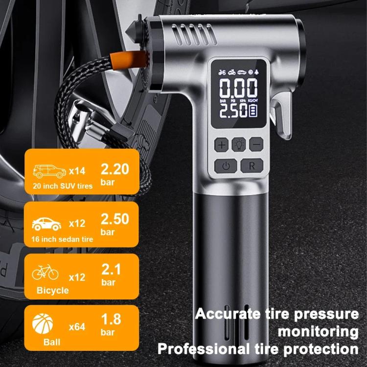 SUITU ST-5529 Car Air Pump With Window Breaker Cutting Tool Electric Portable Air Pump - Inflatable Pump by SUITU | Online Shopping UK | buy2fix