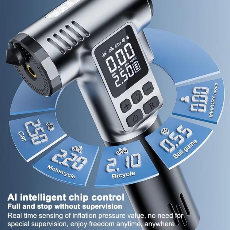 SUITU ST-5529 Car Air Pump With Window Breaker Cutting Tool Electric Portable Air Pump - Inflatable Pump by SUITU | Online Shopping UK | buy2fix
