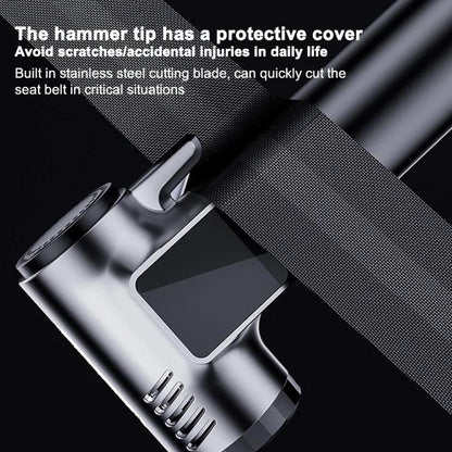 SUITU ST-5529 Car Air Pump With Window Breaker Cutting Tool Electric Portable Air Pump - Inflatable Pump by SUITU | Online Shopping UK | buy2fix