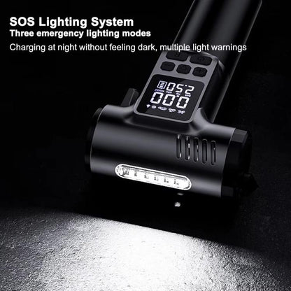 SUITU ST-5529 Car Air Pump With Window Breaker Cutting Tool Electric Portable Air Pump - Inflatable Pump by SUITU | Online Shopping UK | buy2fix