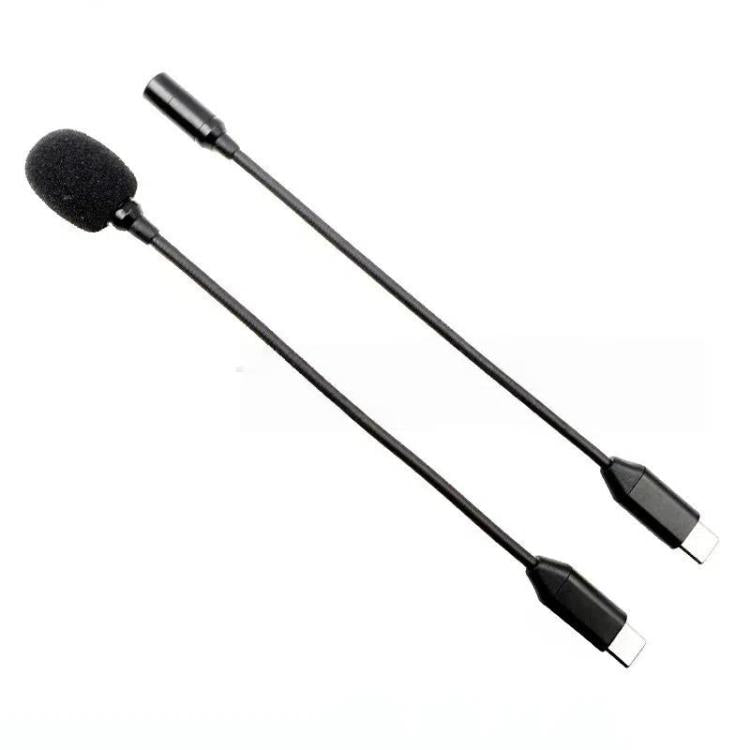USB-C/Type-C Plug-in Microphone Speaker Mode Without Unplugging, Plug & Play Instant Audio Output 170mm - Microphone by buy2fix | Online Shopping UK | buy2fix