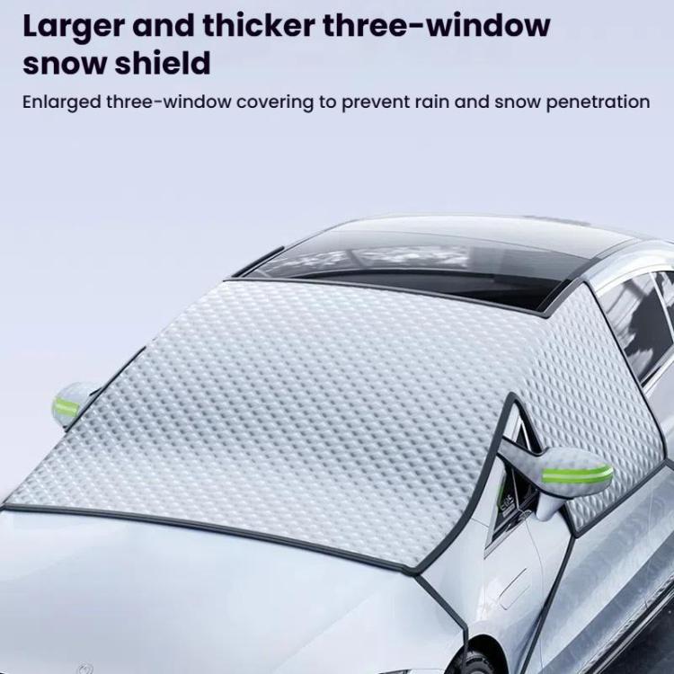 SUITU ST-4022 Car Front Windscreen Anti-Frost Sunshade Cover Winter Snow Cover(Black) - Window Foils & Solar Protection by SUITU | Online Shopping UK | buy2fix