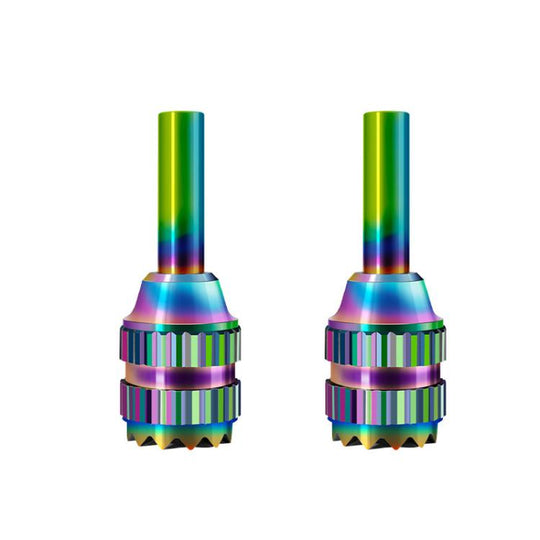 For DJI Mavic 4 Pro / RC Pro 2 Remote Controller Joystick Stainless Steel Thumb Rocker 1pair Colorful