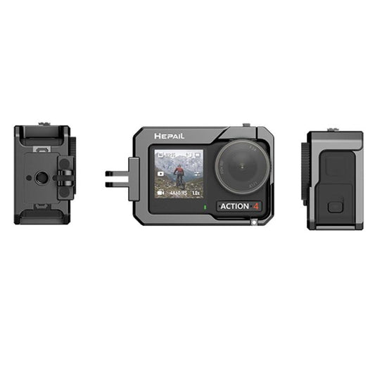 For DJL Action 4 / 3 HEPAIL C-AC4 Metal Rabbit Cage Anti-fall Heat Dissipation Protection Frame - Protection Frame by HEPAIL | Online Shopping UK | buy2fix