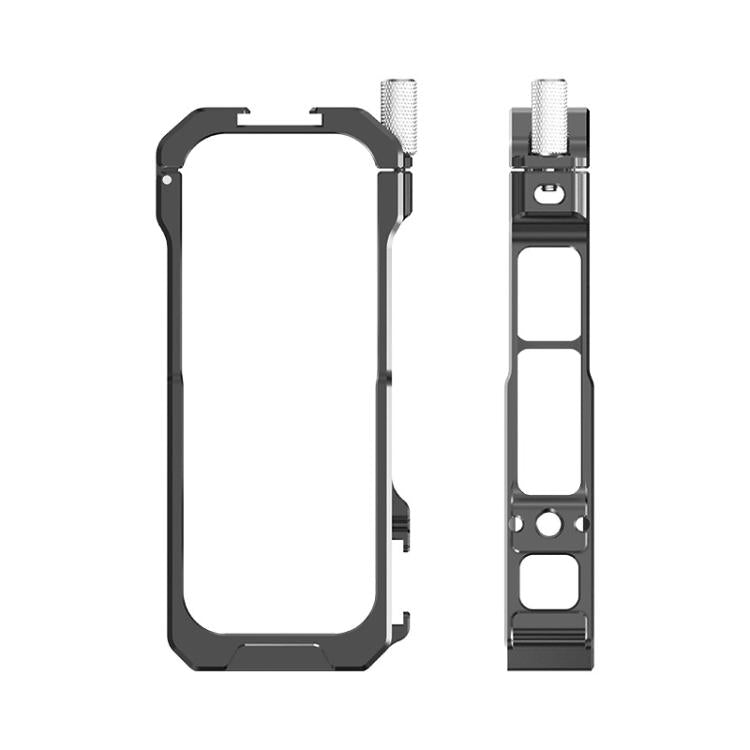 For Insta360 X3 HEPAIL AC62 Metal Rabbit Cage Magnetic Suction Horizontal Vertical Protective Frame - Mount & Holder by HEPAIL | Online Shopping UK | buy2fix