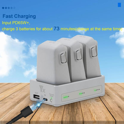 For DJI Flip YX 3-Way Charger Bidirectional Battery Management System - Other by YX | Online Shopping UK | buy2fix