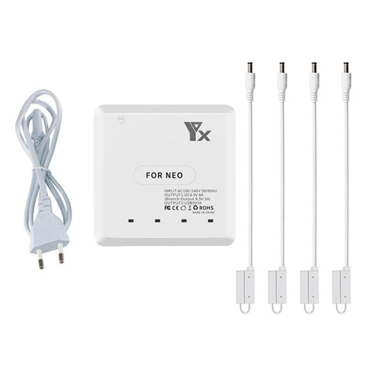 For DJI Neo Drone YX 4-port Battery Charger Charging Hub EU Plug - Other by YX | Online Shopping UK | buy2fix