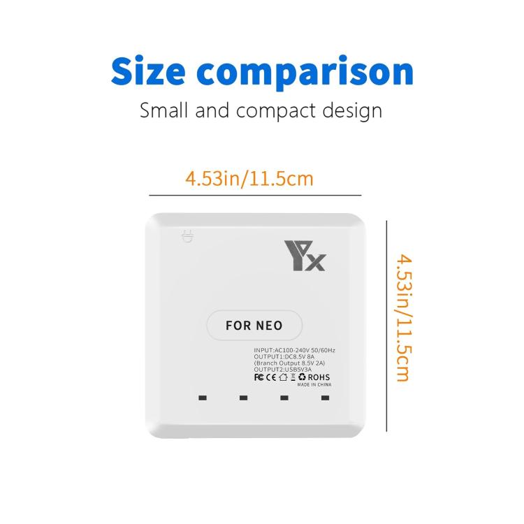 For DJI Neo Drone YX 4-port Battery Charger Charging Hub UK Plug - Other by YX | Online Shopping UK | buy2fix