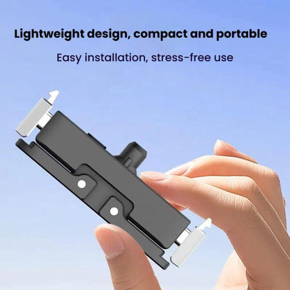 For GoPro HERO13 Black HEPAIL AC67 Magnetic Metal Quick Release Base - Holder by HEPAIL | Online Shopping UK | buy2fix