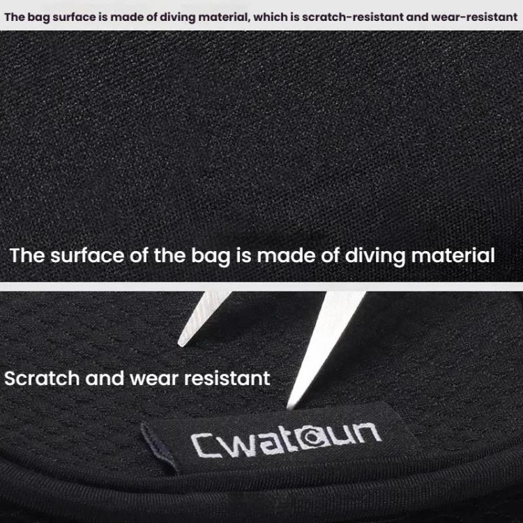 Cwatcun D200 Small Card Camera Bag Scratch-resistant Wear-resistant Portable Camera Bag(Black) - Soft Bag by Cwatcun | Online Shopping UK | buy2fix