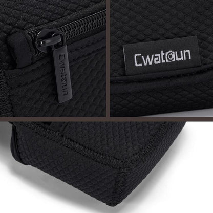 Cwatcun D200 Small Card Camera Bag Scratch-resistant Wear-resistant Portable Camera Bag(Black) - Soft Bag by Cwatcun | Online Shopping UK | buy2fix