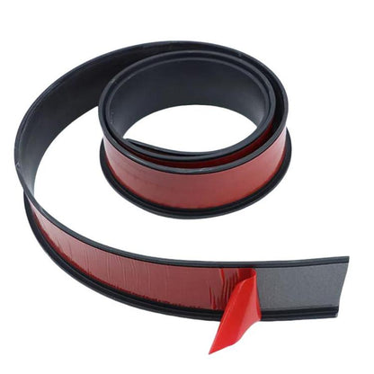 3.5cm Wide Self-Adhesive Car Wheel Arch Trim Protective Strip Anti-Scratch Guard for Vehicle Door Edge Length 1.5m Black - Decorative Strip by buy2fix | Online Shopping UK | buy2fix