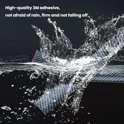 4.5cm Wide Self-Adhesive Car Wheel Arch Trim Protective Strip Anti-Scratch Guard for Vehicle Door Edge Length 1.5m Carbon Fiber - Decorative Strip by buy2fix | Online Shopping UK | buy2fix