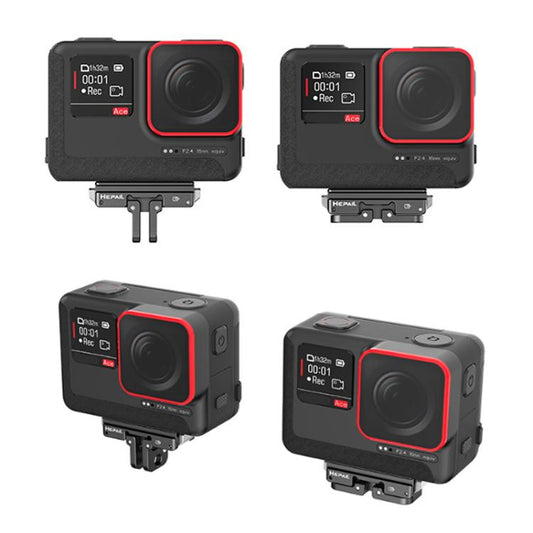 For Insta360 Ace / Ace Pro HEPAIL AC27 Metal Magnet Quick Release Base - Mount & Holder by HEPAIL | Online Shopping UK | buy2fix